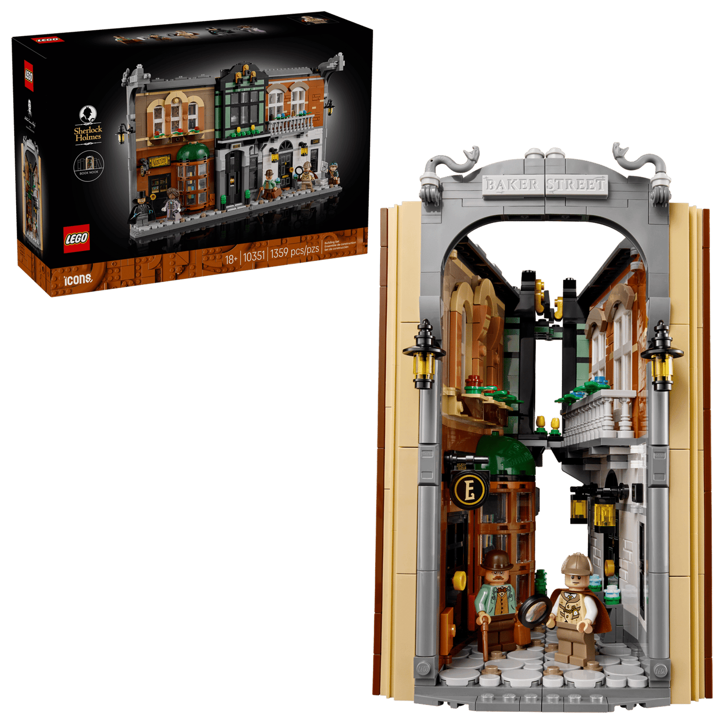 LEGO - LEGO® Icons #10351 Sherlock Holmes: Book Nook