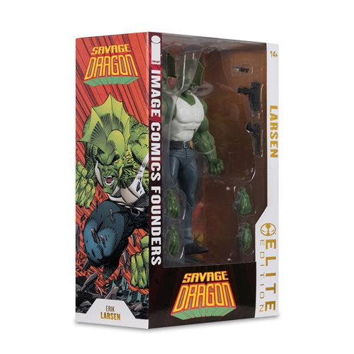McFarlane - Savage Dragon Image Comics Founders Series McFarlane Elite Edition 7-Inch Deluxe Action Figure