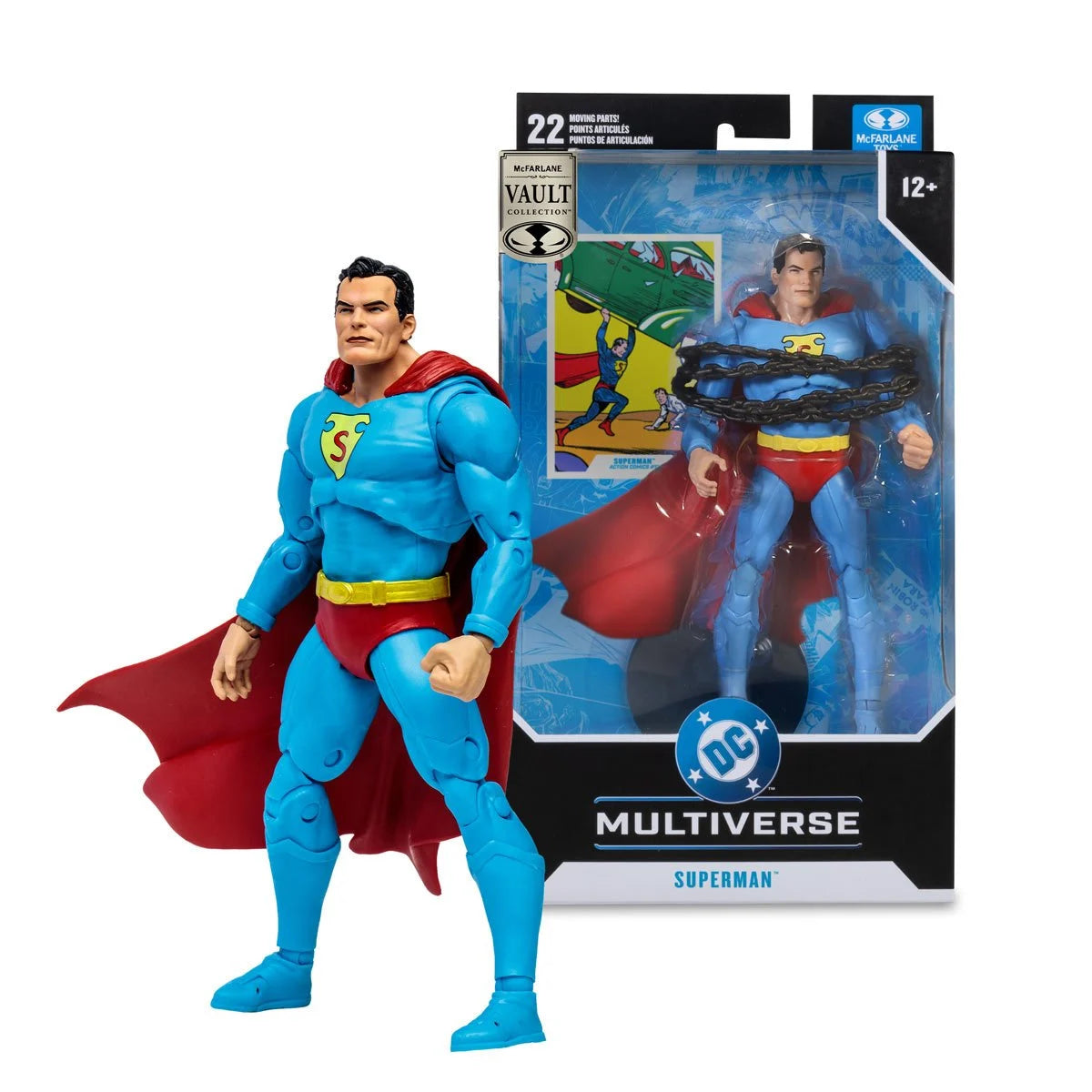McFarlane - DC Multiverse McFarlane Vault Collection Superman Action Comics #1 7-Inch Scale Action Figure