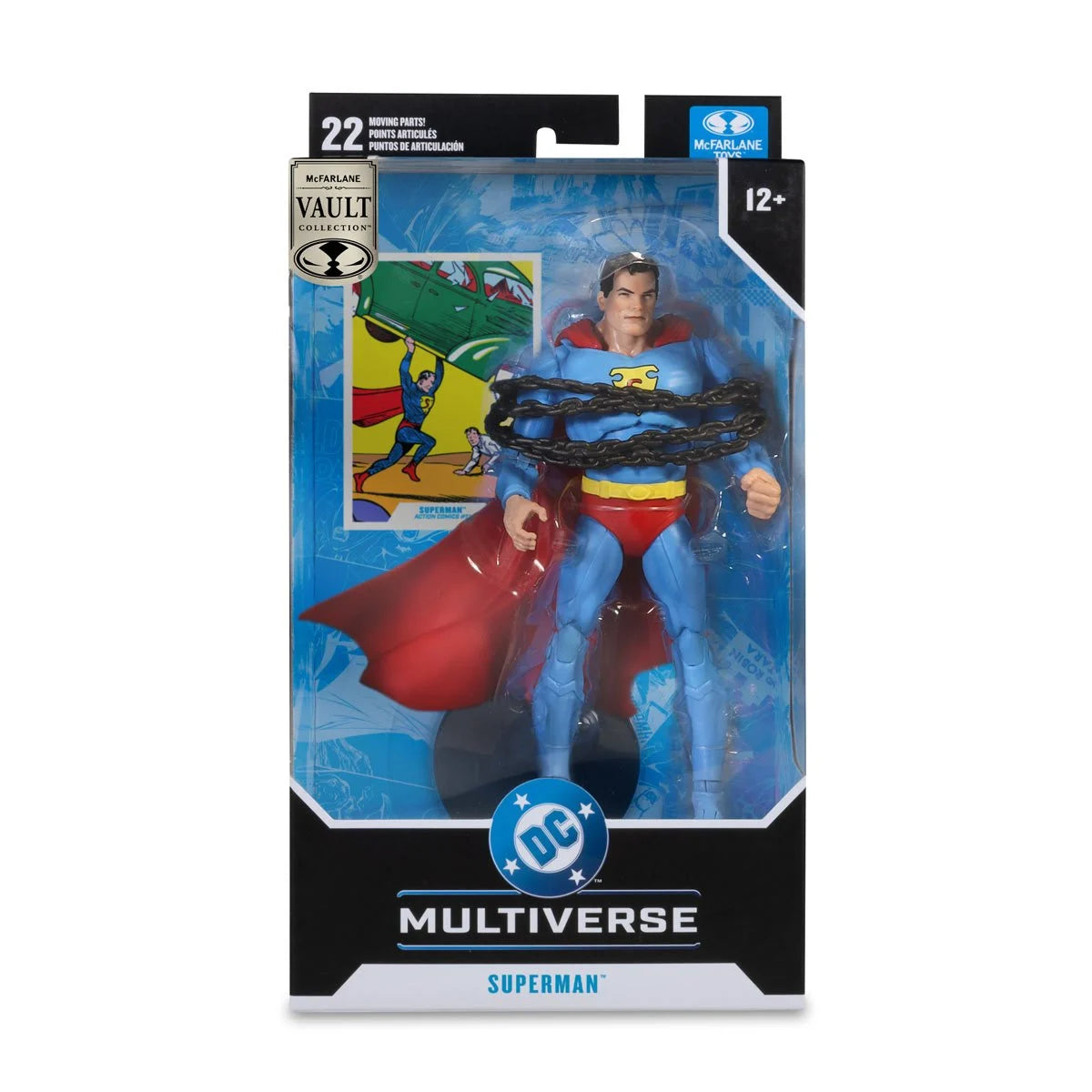 McFarlane - DC Multiverse McFarlane Vault Collection Superman Action Comics #1 7-Inch Scale Action Figure