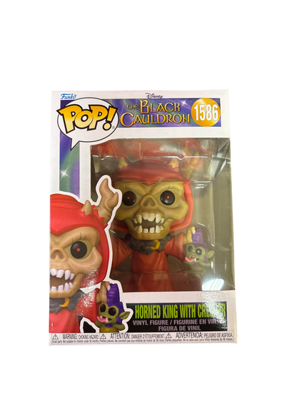 Funko The Black Cauldron Funko Pop! Horned King With Creeper #1586 Vinyl Figure