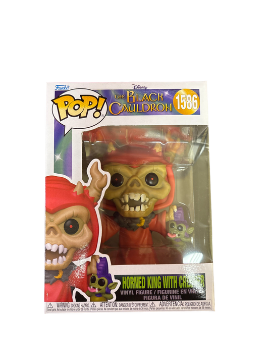 Funko The Black Cauldron Funko Pop! Horned King With Creeper #1586 Vinyl Figure
