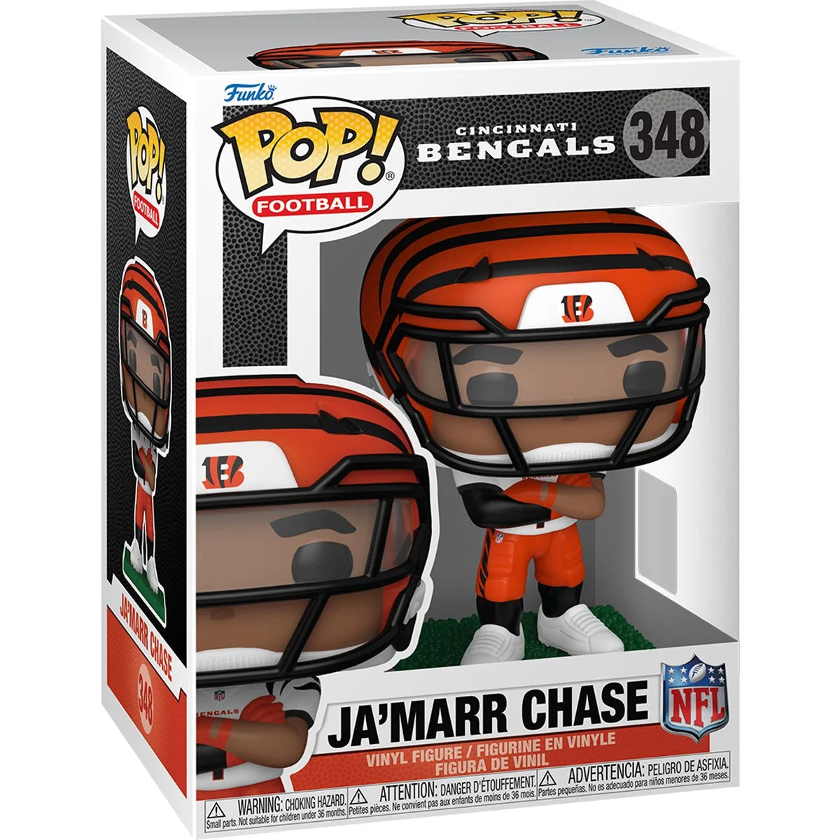 Funko - NFL Bengals Ja'Marr Chase Funko Pop! Vinyl Figure #348