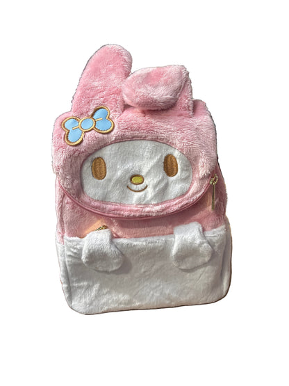 Loungefly Sanrio My Melody Plush Pocket Mini Backpack