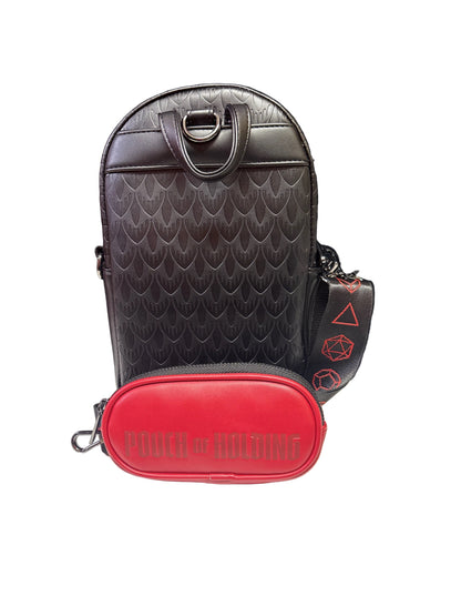Loungefly Dungeon and Dragons Sling Crossbody Bag with Coin Bag