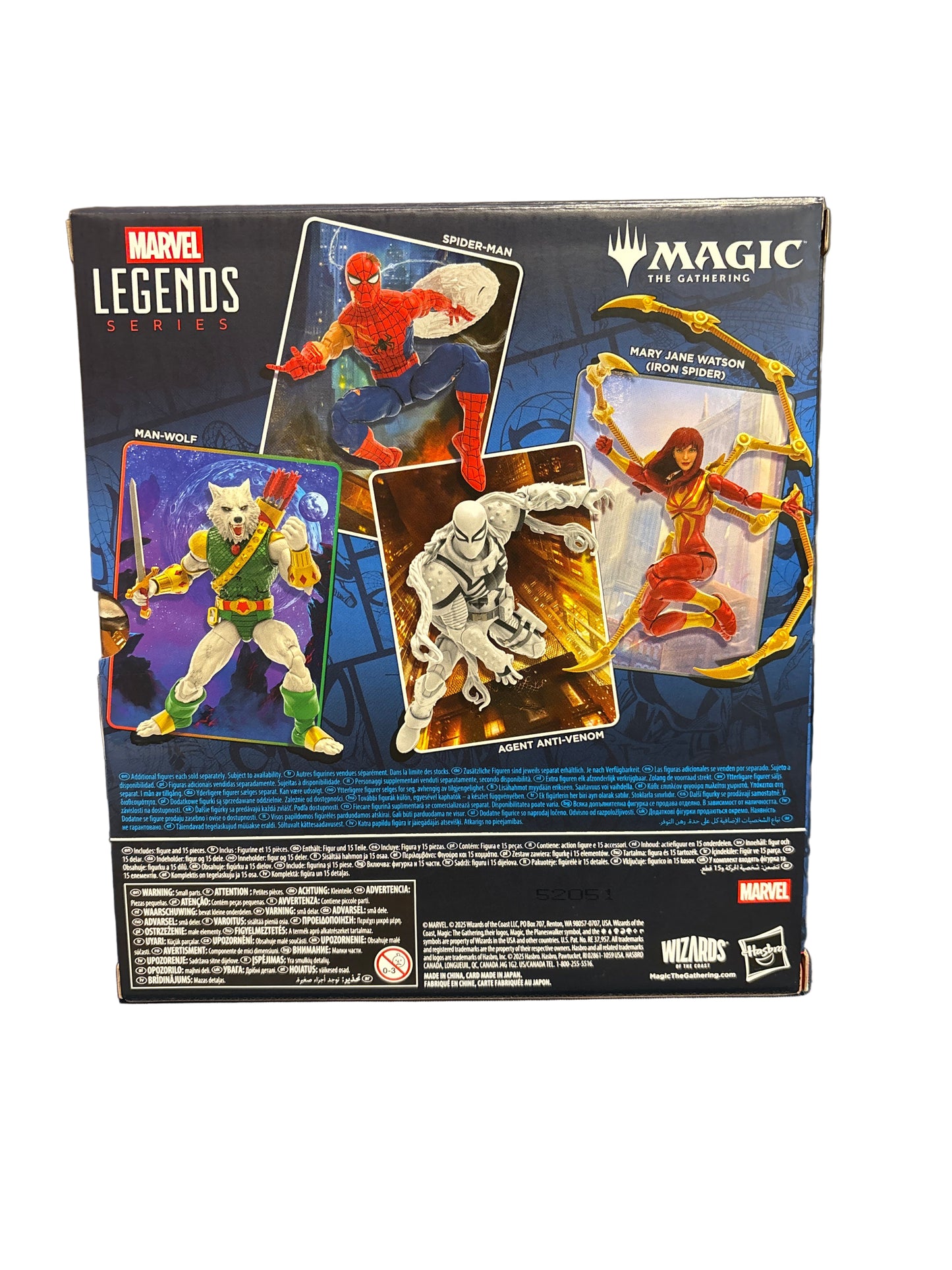 Hasbro Marvel Legends Magic The Gathering Agent Anti-Venom With Card