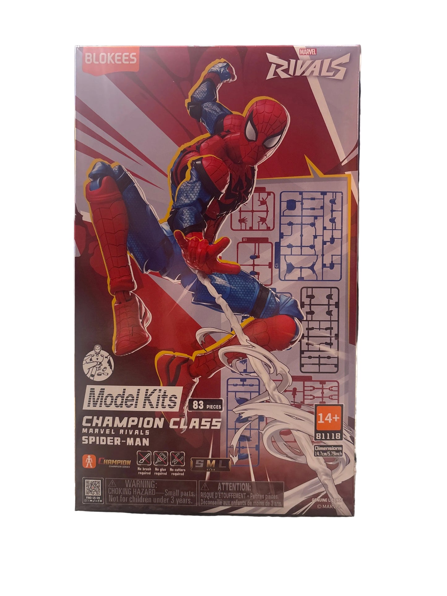 Blokees Marvel Rivals Spider Man
