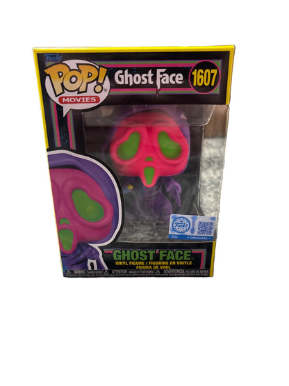 Funko Scream Ghost Face Black Light Pop 1607