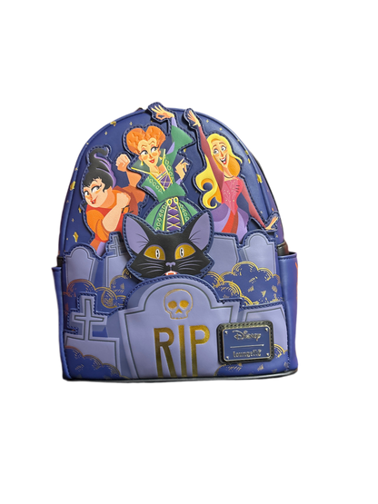 Loungefly Hocus Pocus Sanderson Sisters Graveyard Mini Backpack