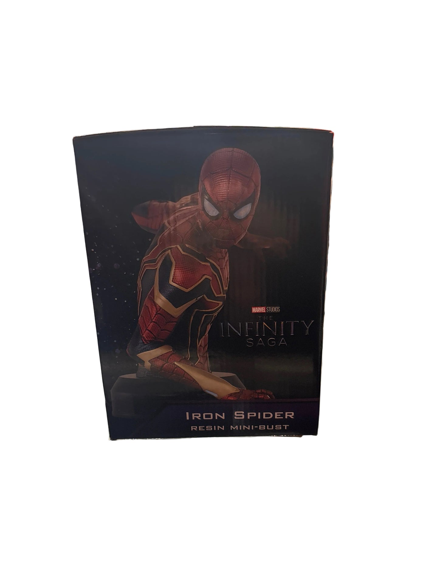 Diamond Select Infinity Saga Iron Spider Resin Mini Bust