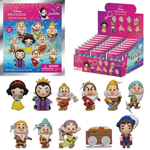 Monogram - Snow White Classic Series 66 3D Foam Bag Clip