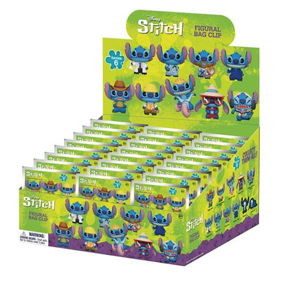 Monogram - Lilo & Stitch Stitch Series 6 3D Foam Bag Clip