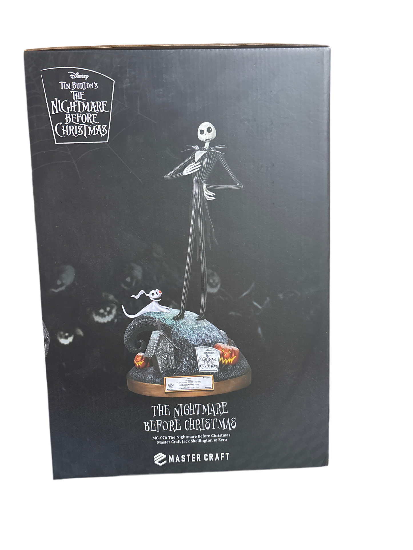 MC-076 The Nightmare Before Christmas Master Craft Jack Skellington & Zero