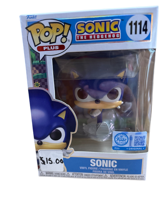 Funko Sonic the Hedgehog (Pearl) Funko Pop! Vinyl Figure Plus #1114