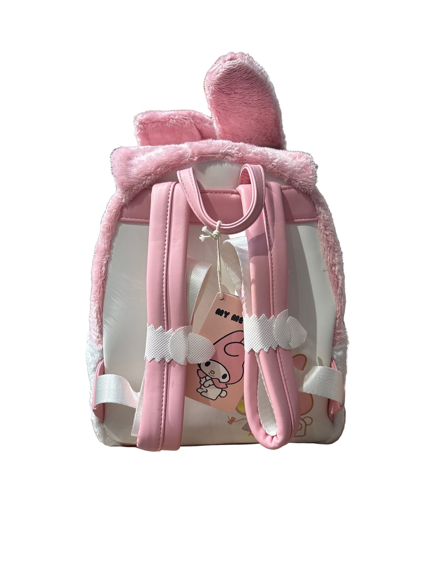 Loungefly Sanrio My Melody Plush Pocket Mini Backpack