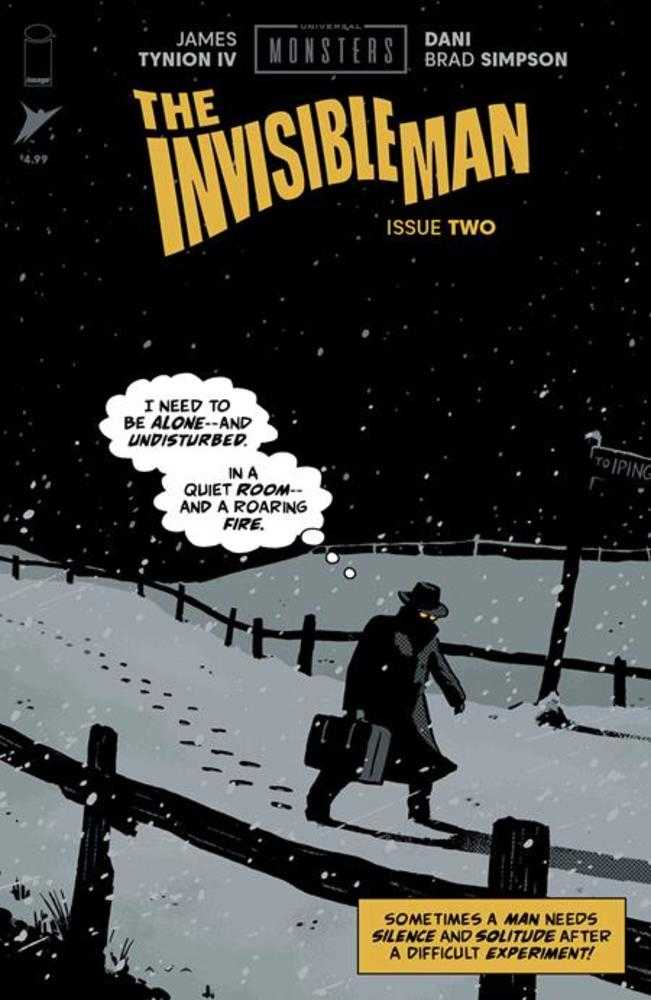 Universal Monsters The Invisible Man #2 (Of 4) Cover C 1 in 10 David Aja Pulp Variant