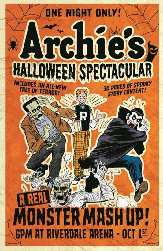 Archies Halloween Spectacular #1 (One Shot) Cover B Bob White Retro Art Variant