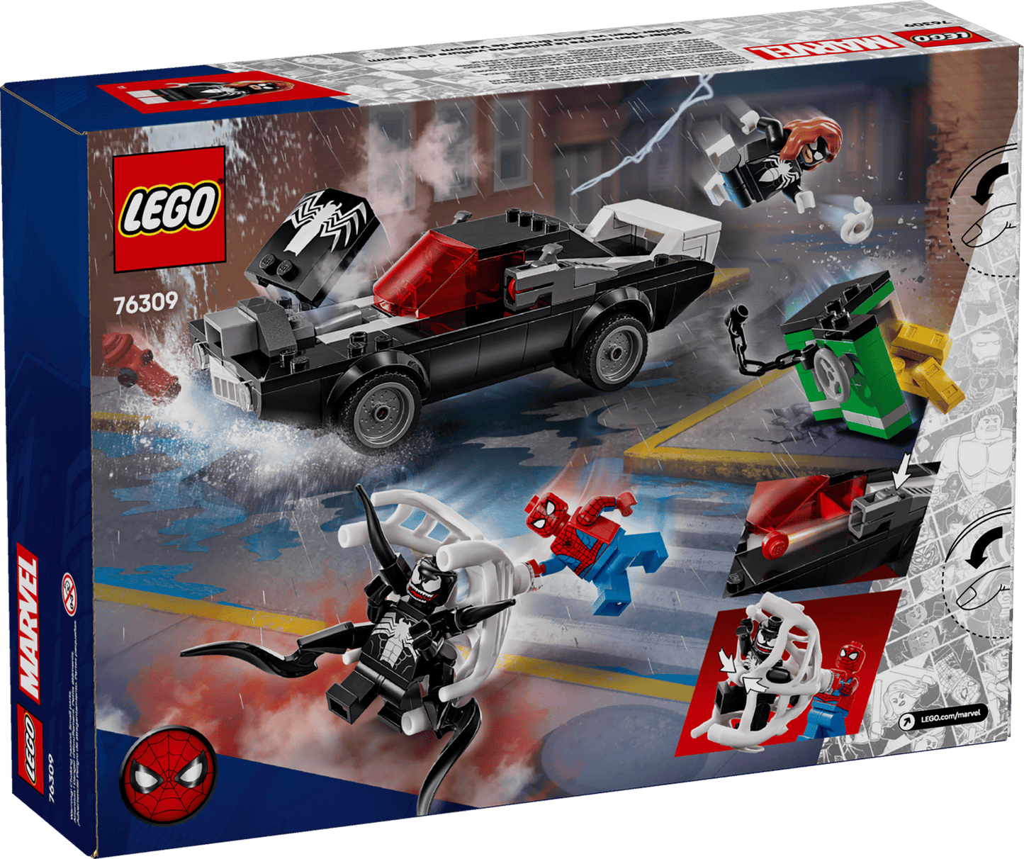 LEGO - Marvel #76309 Spider-Man vs. Venom Muscle Car