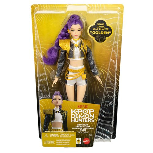 Mattel - KPop Demon Hunters HUNTR / X Rumi Golden Singing Doll