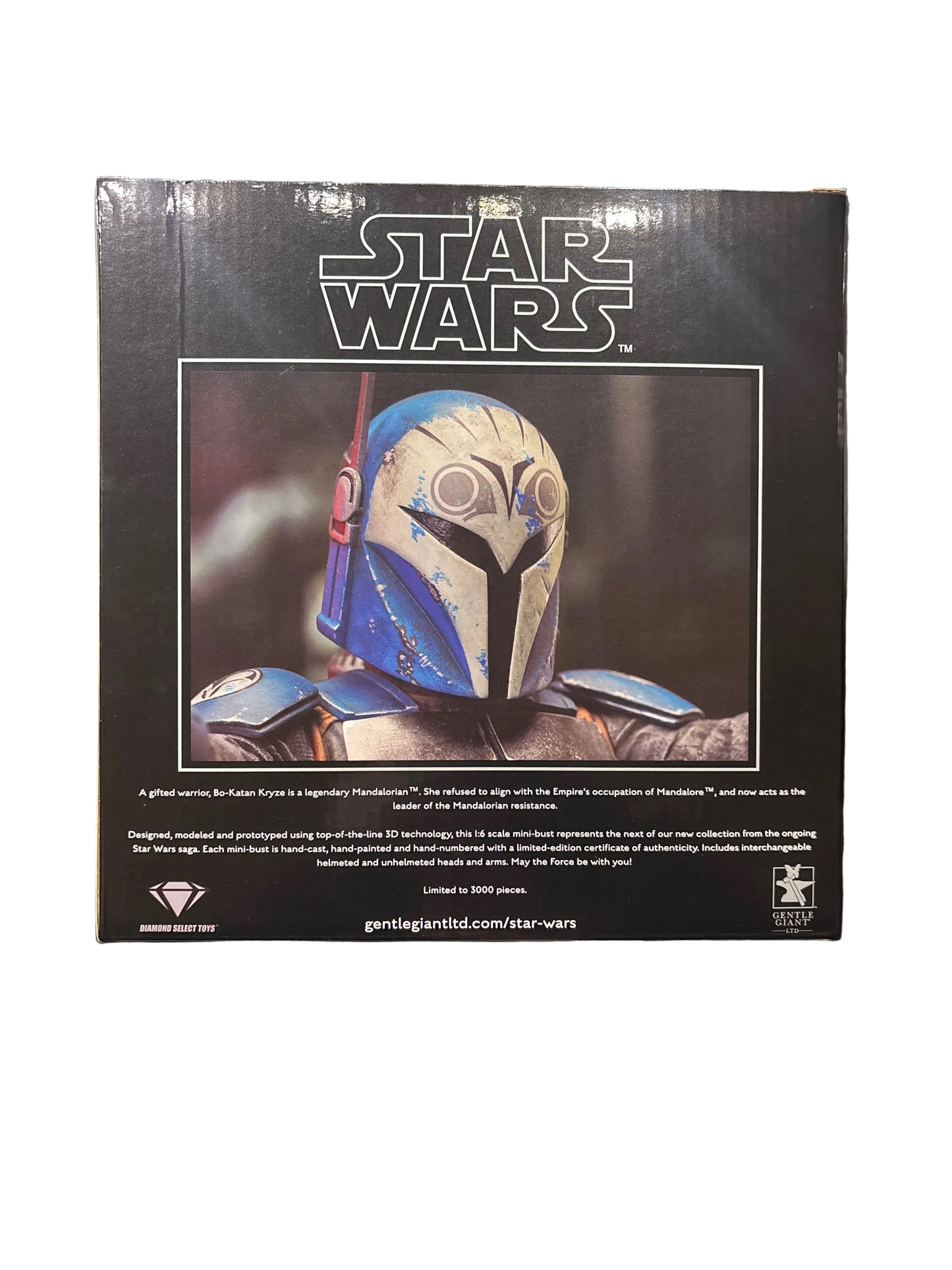 Gentle Giant Star Wars Bo Katan Kryze 1:6 Scale Mini Bust