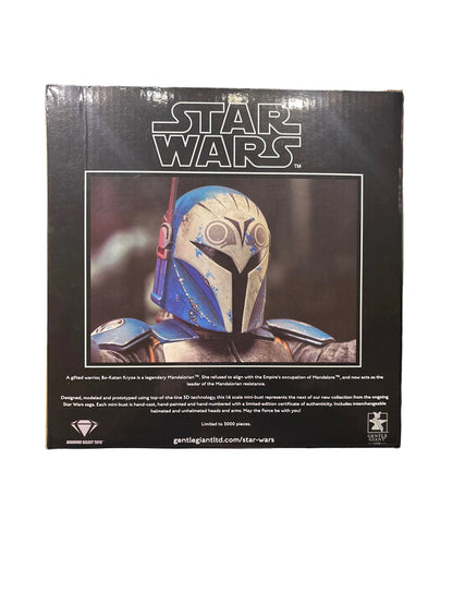 Gentle Giant Star Wars Bo Katan Kryze 1:6 Scale Mini Bust