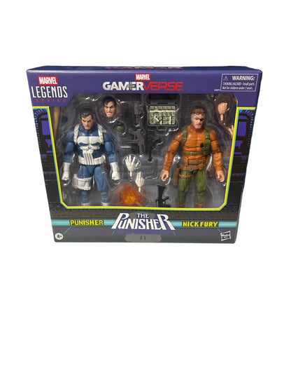 Hasbro Marvel Legends Gamer Verse The Punisher Nick Fury Vs Punisher