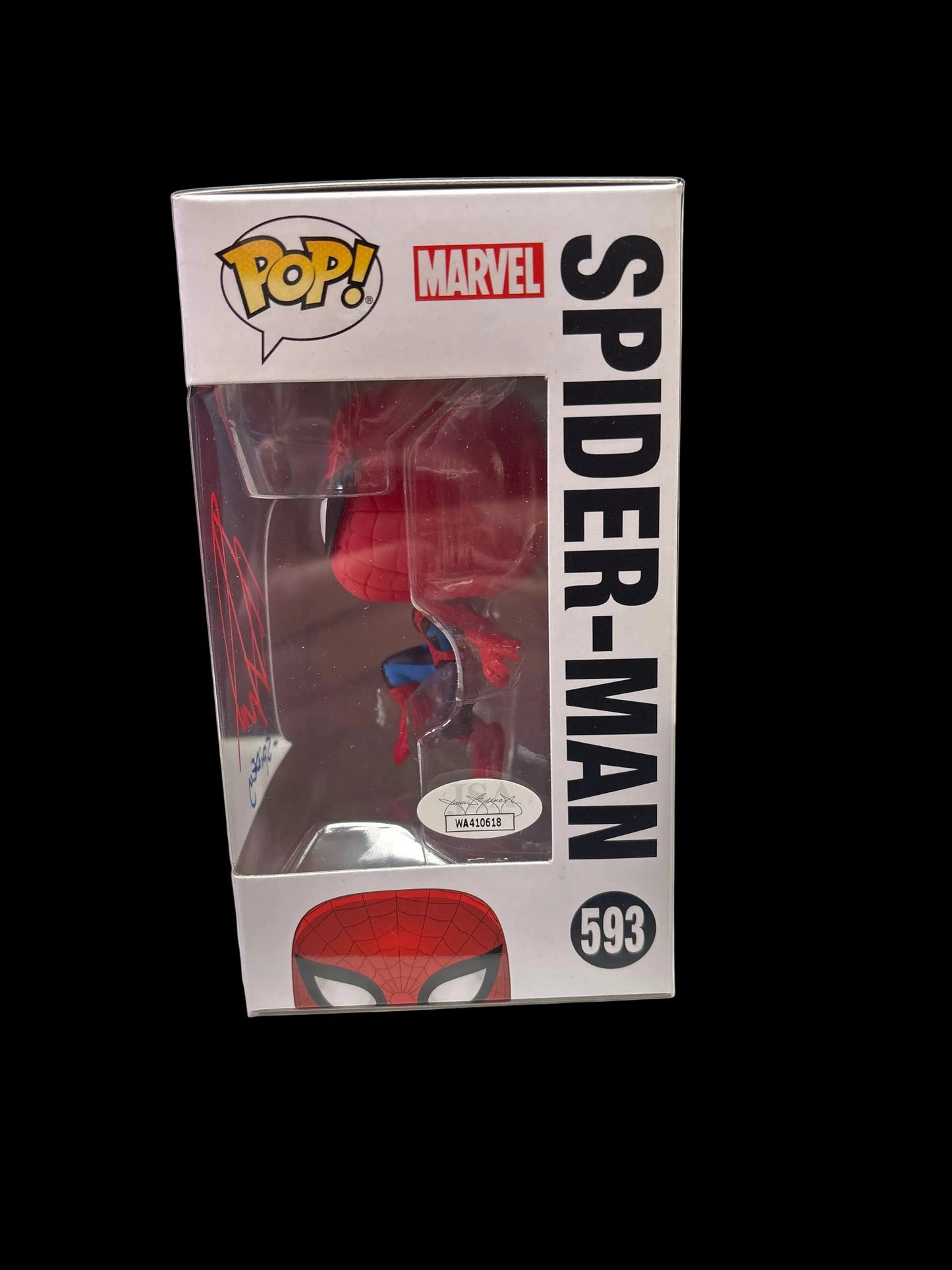 Funko Marvel 80 Years Spider-Man 593 Signed by Robbie Daymond