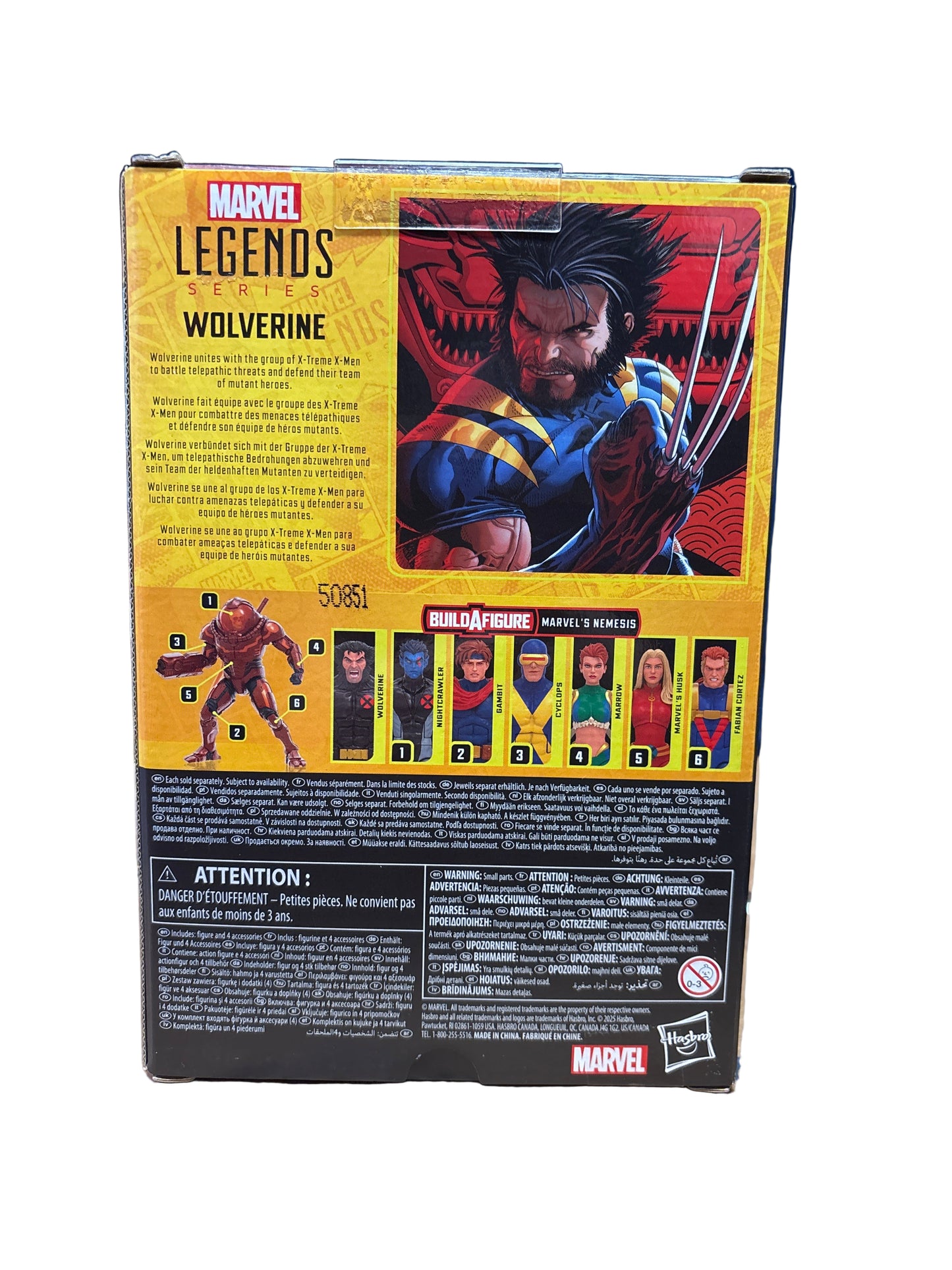 Hasbro Marvel Legends X-Men Wolverine