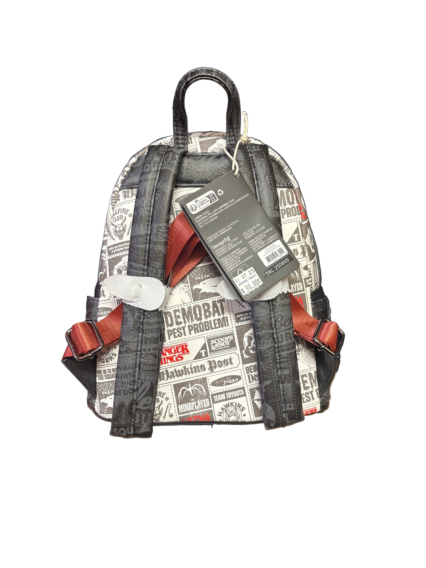 Loungefly Stranger Things Season 5 Mini Backpack
