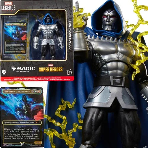 HASBRO - Marvel Super Heroes Magic: The Gathering Marvel Legends Series Doctor Doom 2099 6-Inch Action Figure