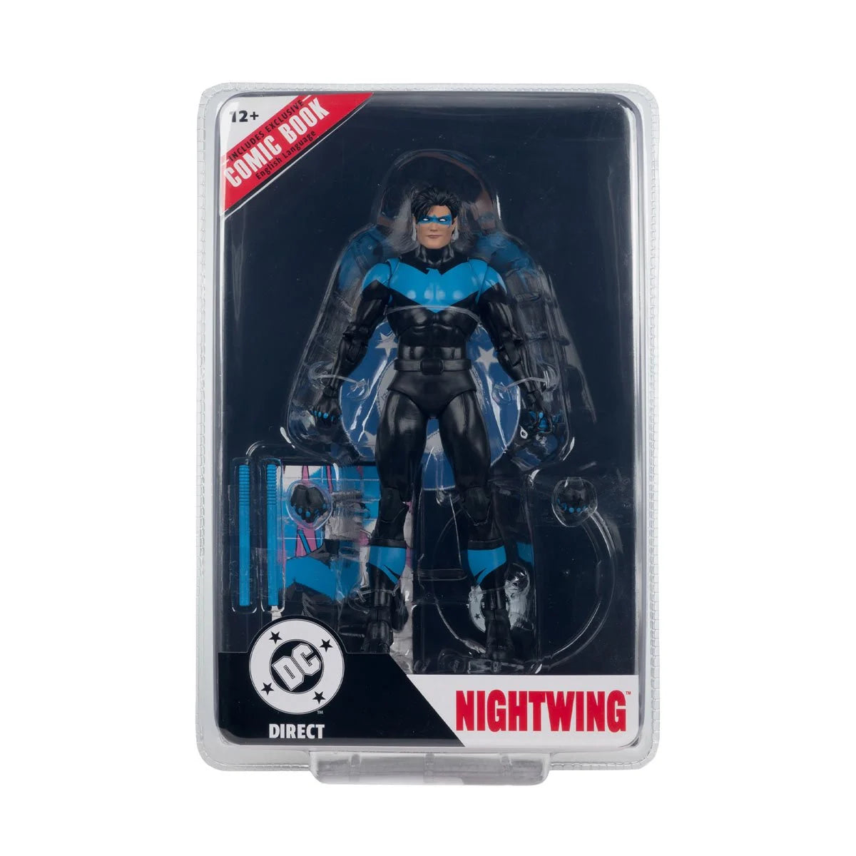 McFarlane - DC Direct Page Punchers Wave 14 Nightwing #81 7-Inch Scale Action Figure with Comic