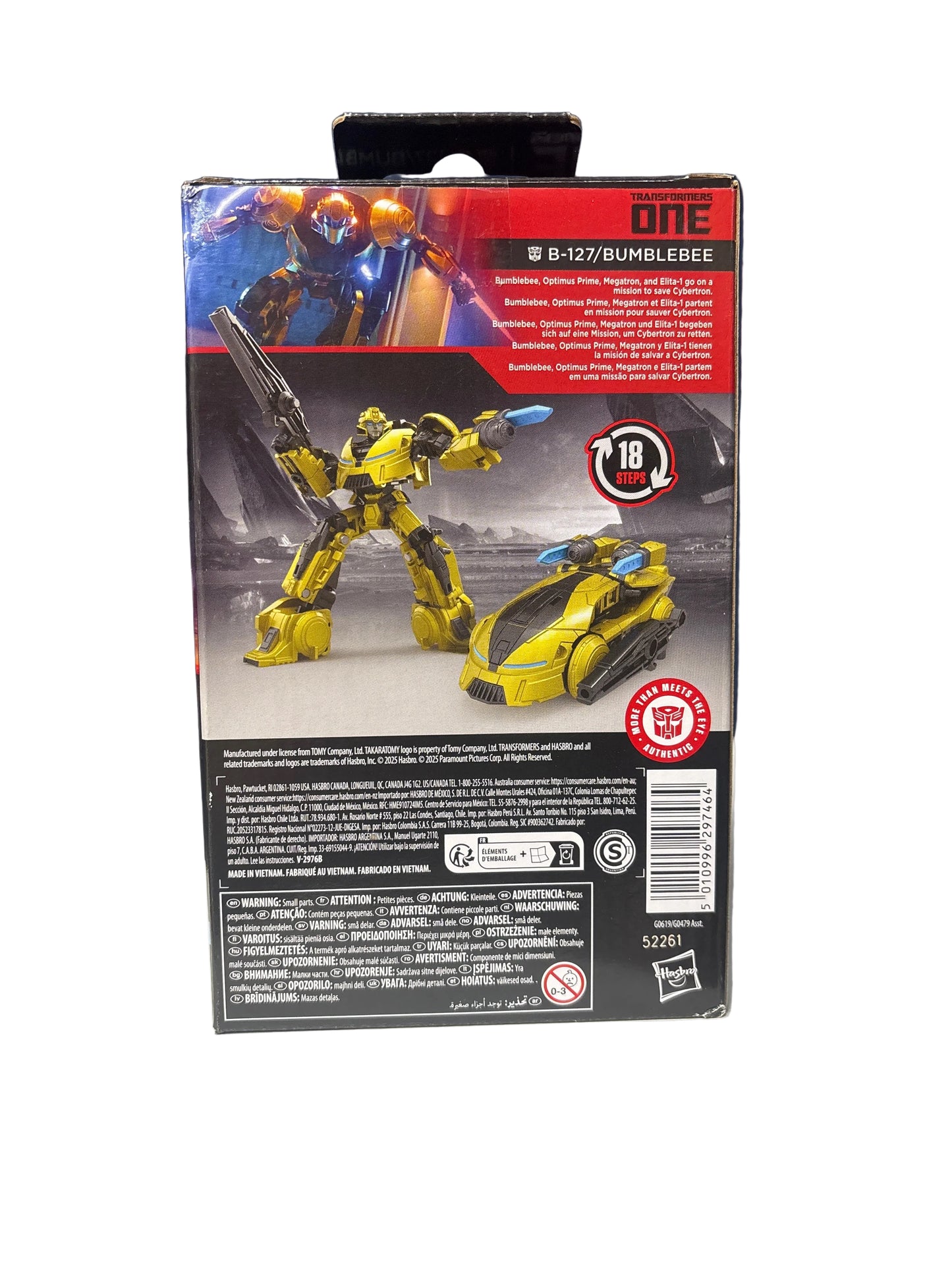 Hasbro Transformers One Studio Series B-127/Bumblebee