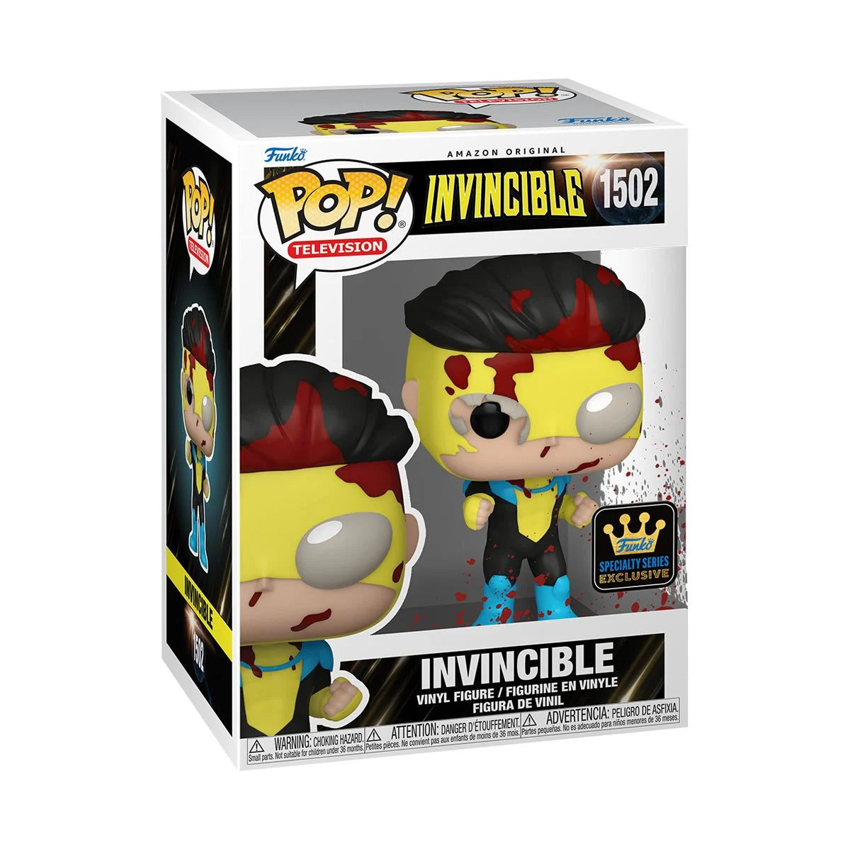 Funko - Invincible with Broken Mask Bloody Funko Pop! Vinyl Figure #1502 - Specialty Series