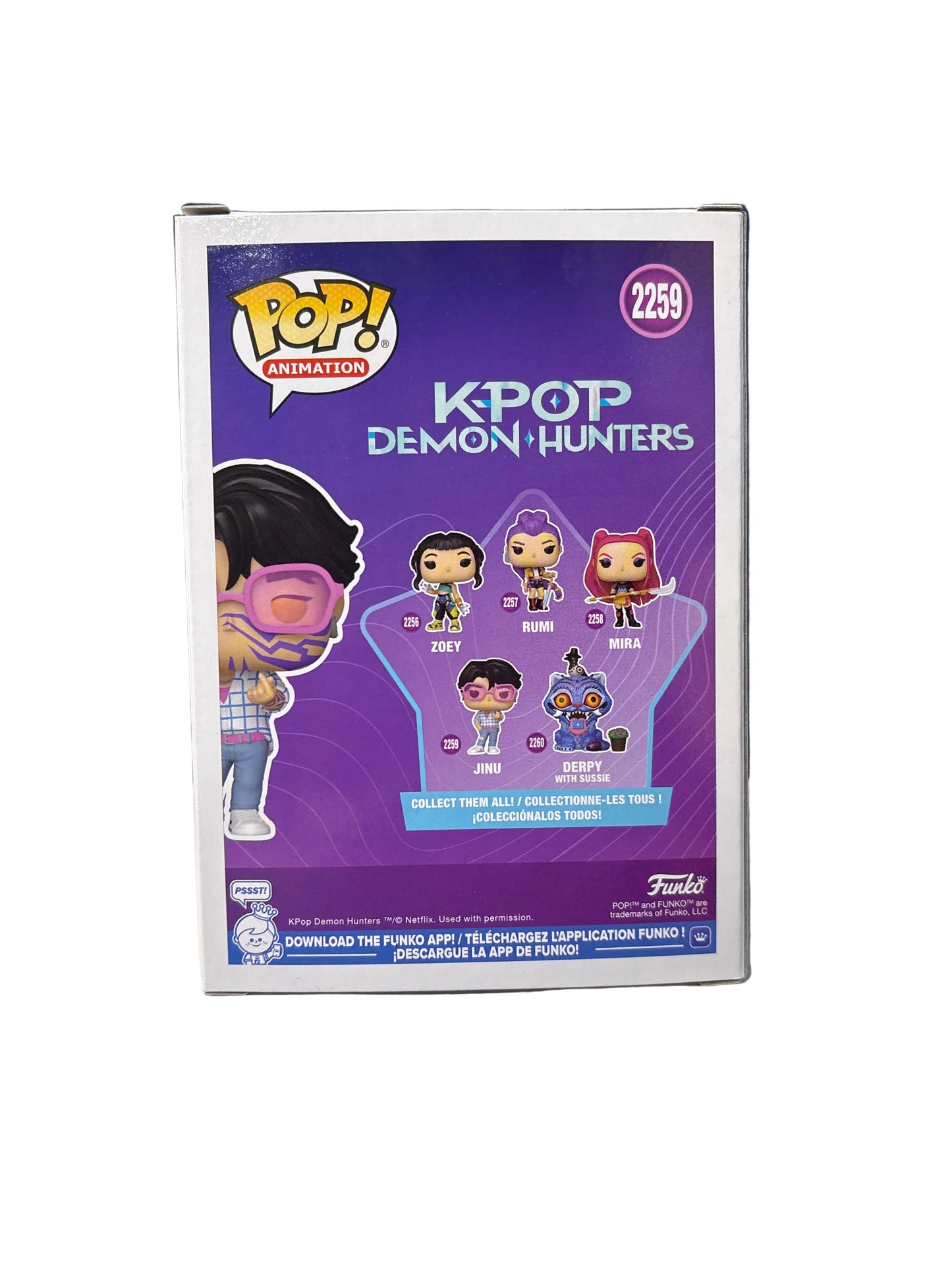 Funko CHASE K-Pop Demon Hunters Jinu With Patterns 2259