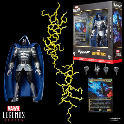 HASBRO - Marvel Super Heroes Magic: The Gathering Marvel Legends Series Doctor Doom 2099 6-Inch Action Figure