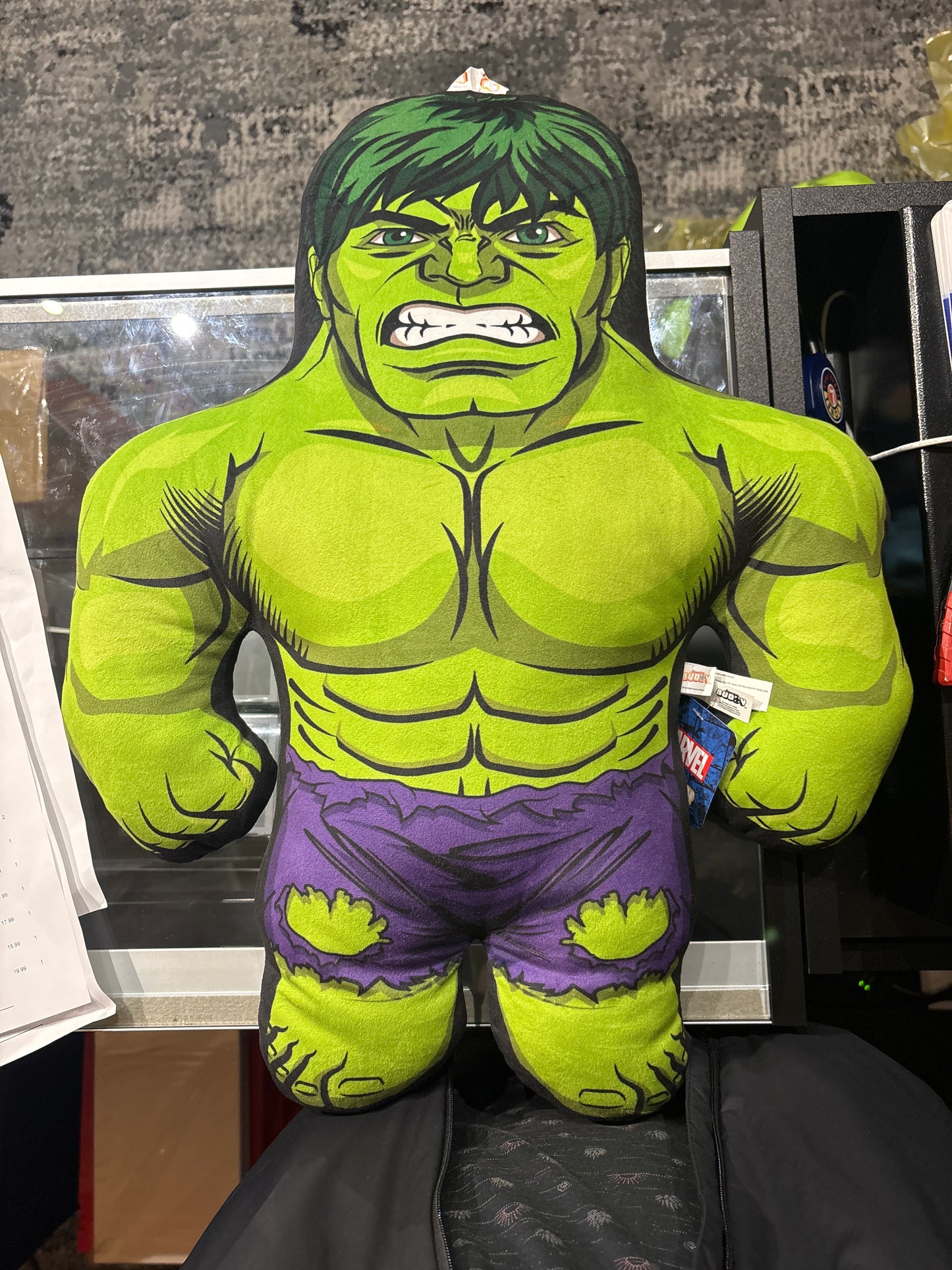 24” marvel Incredible Hulk Bleacher Buddy