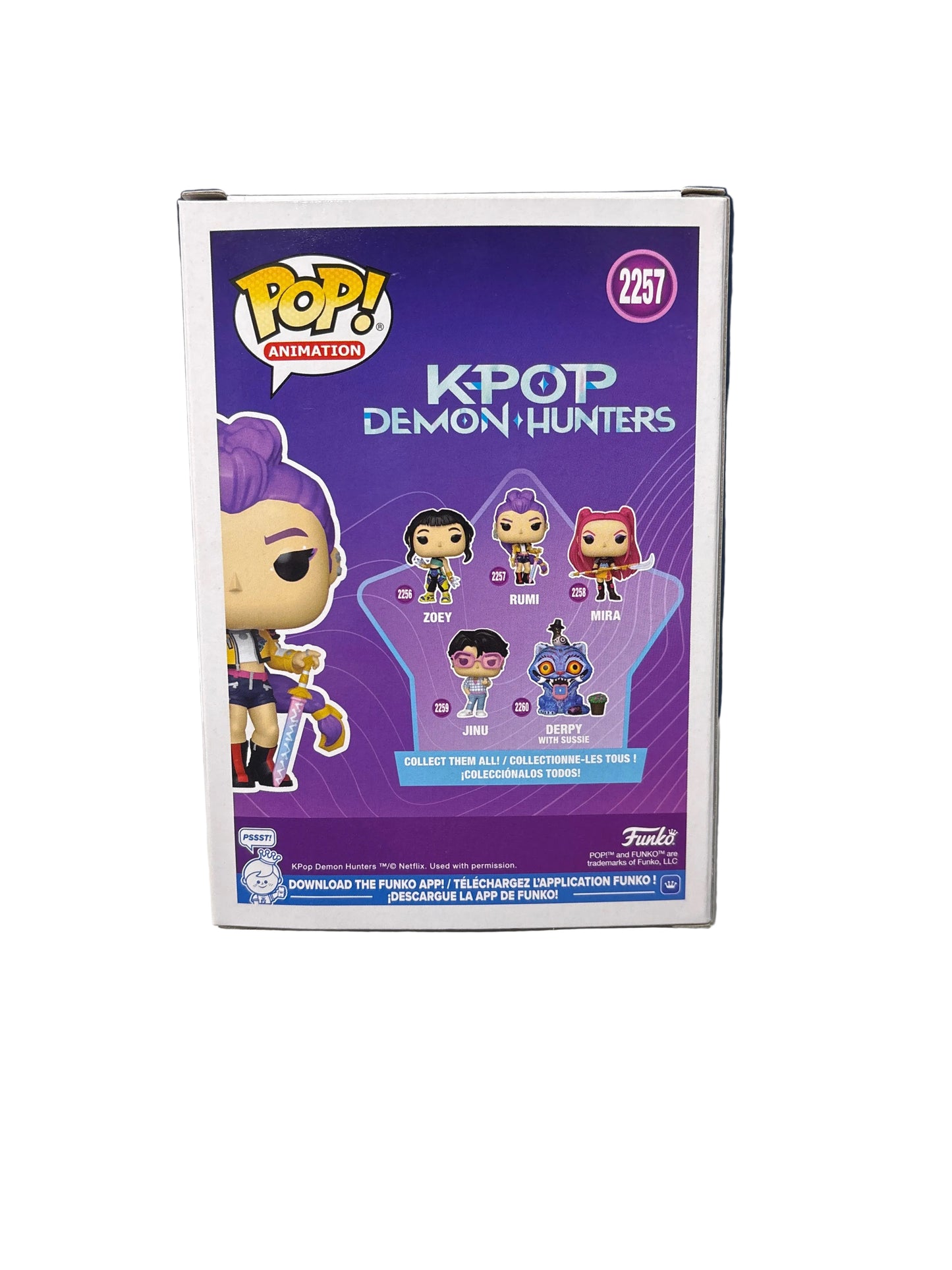 Funko K-Pop Demon Hunters Rumi 2257