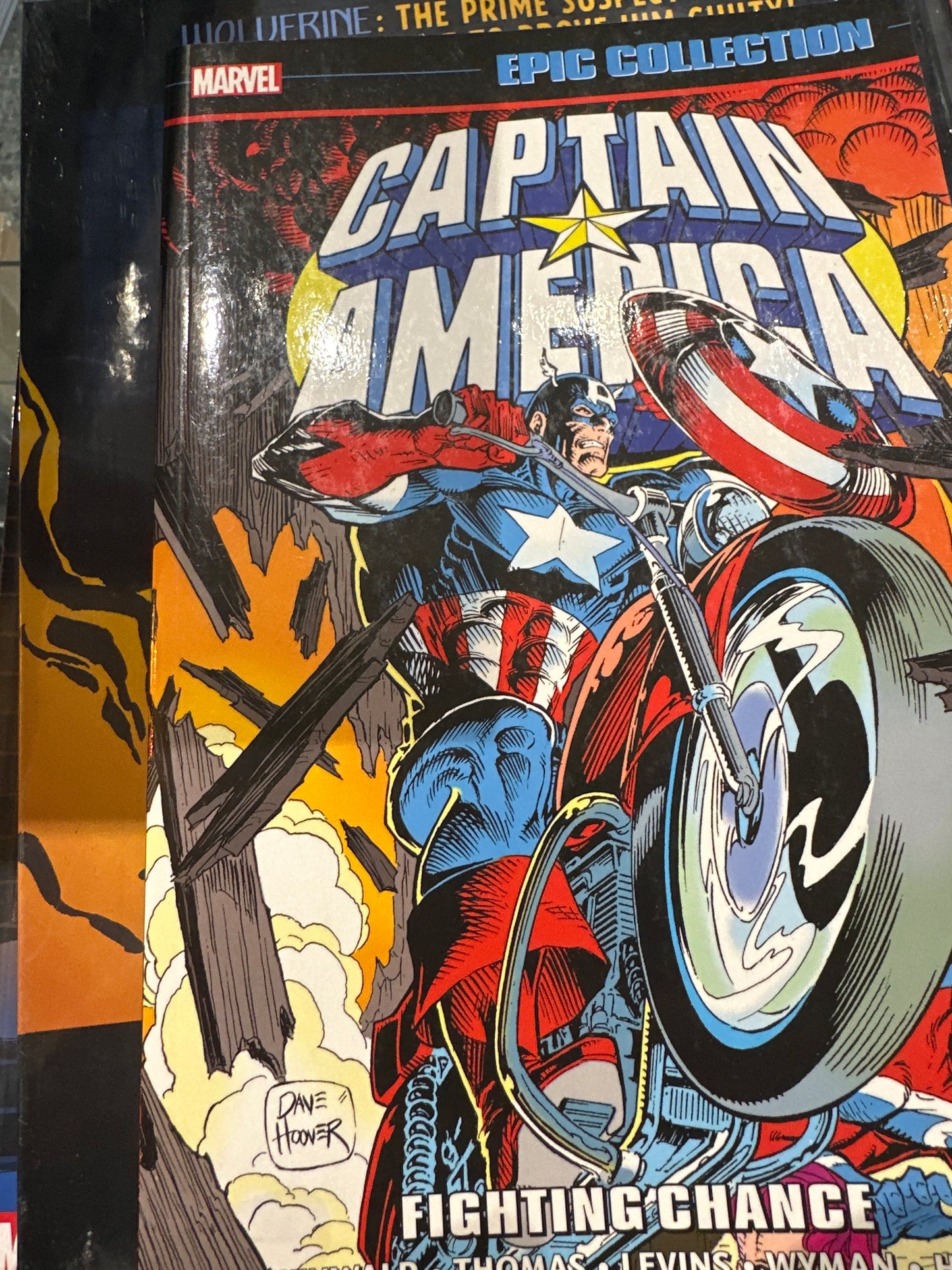 Captain America fighting chance