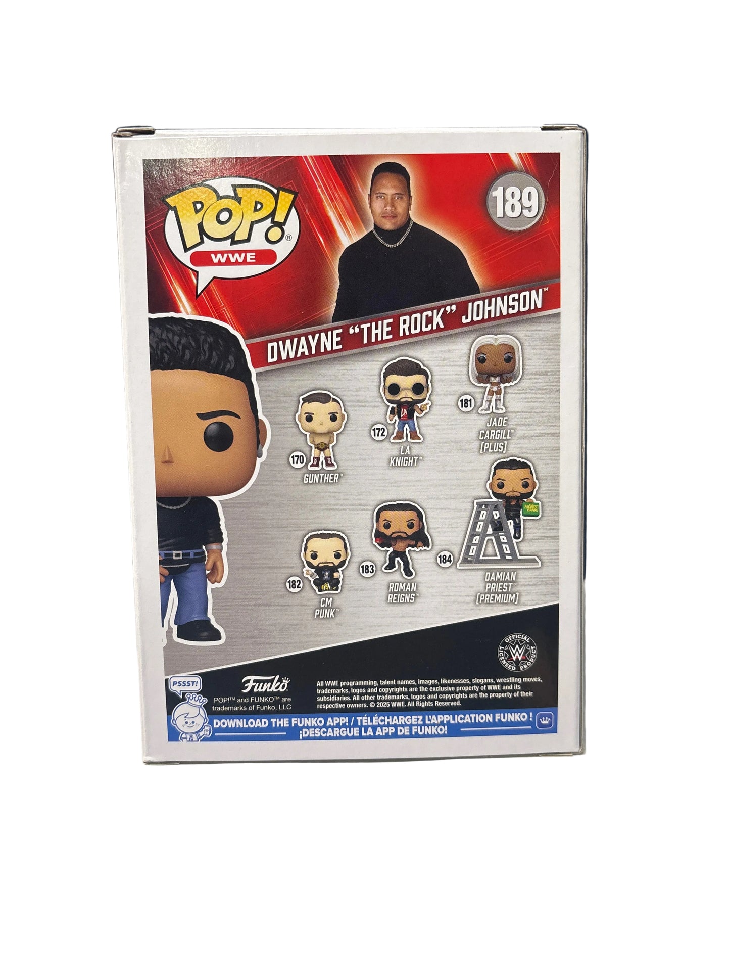 Funko WWE Dwayne “The Rock” Johnson 189