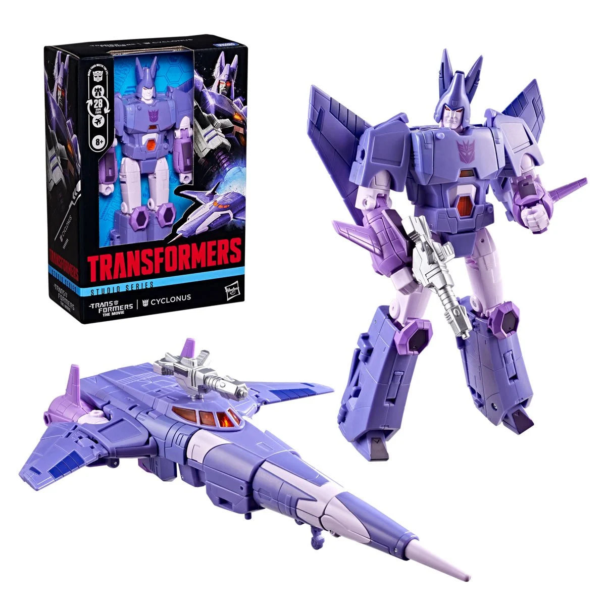 Hasbro - Transformers Studio 86 Series Voyager Class The Transformers: The Movie Cyclonus