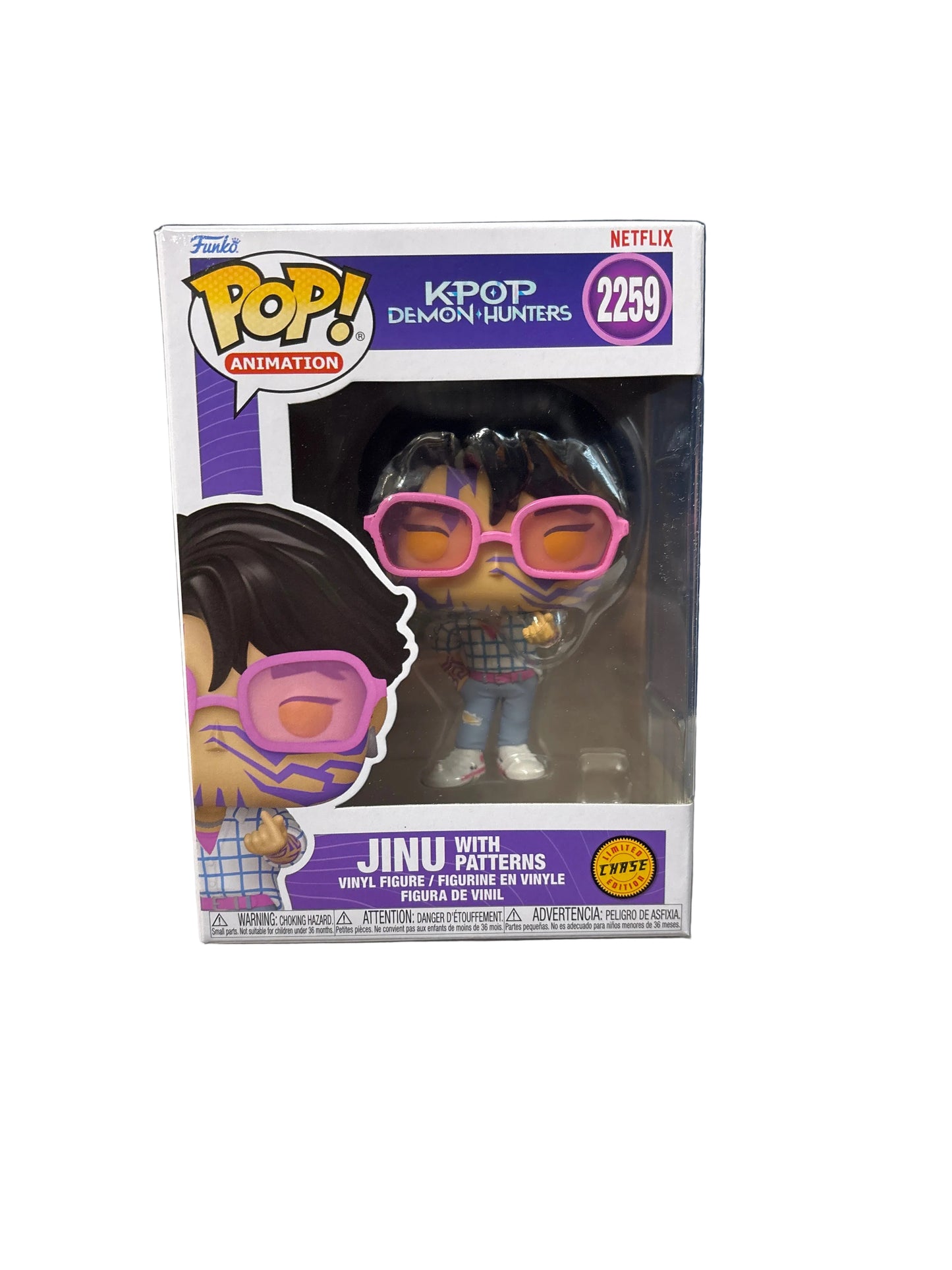 Funko CHASE K-Pop Demon Hunters Jinu With Patterns 2259
