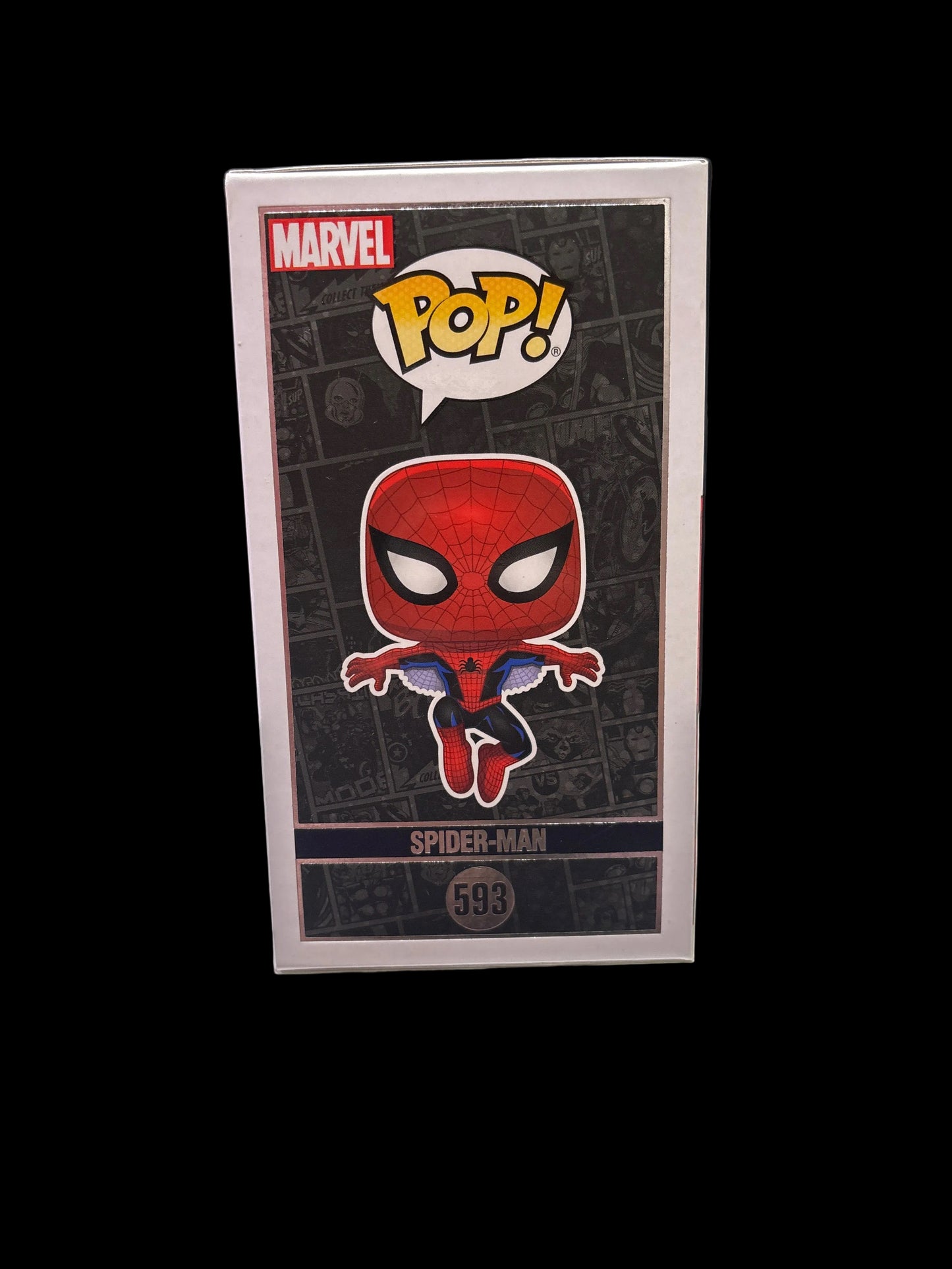 Funko Marvel 80 Years Spider-Man 593 Signed by Robbie Daymond