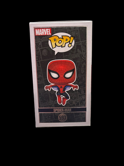 Funko Marvel 80 Years Spider-Man 593 Signed by Robbie Daymond