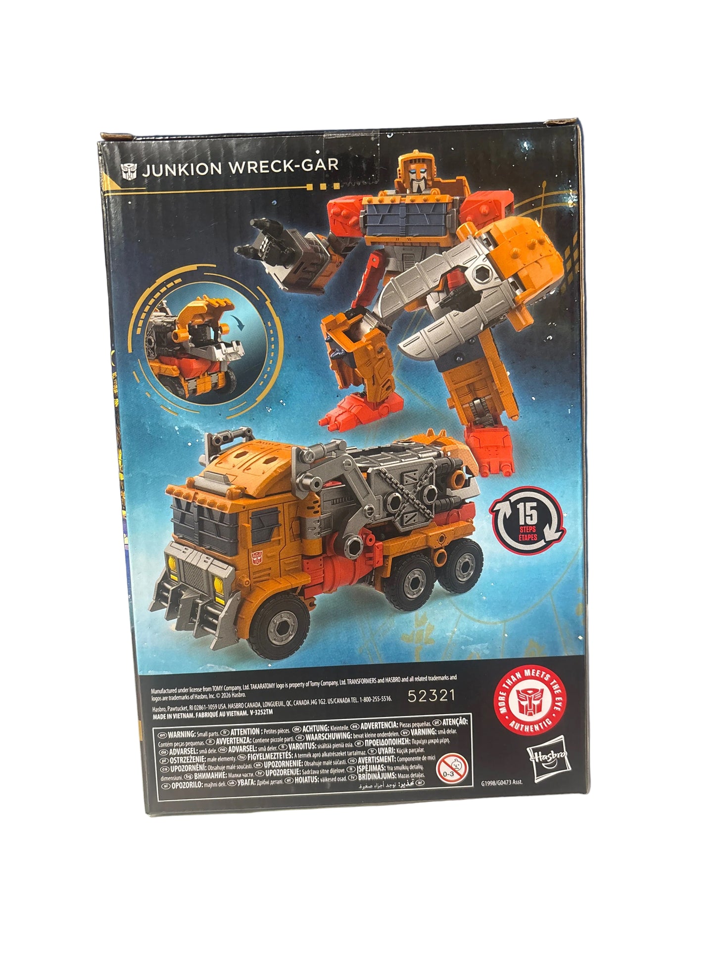 Hasbro Transformers Age of the Primes Junkion Wreck-Gar