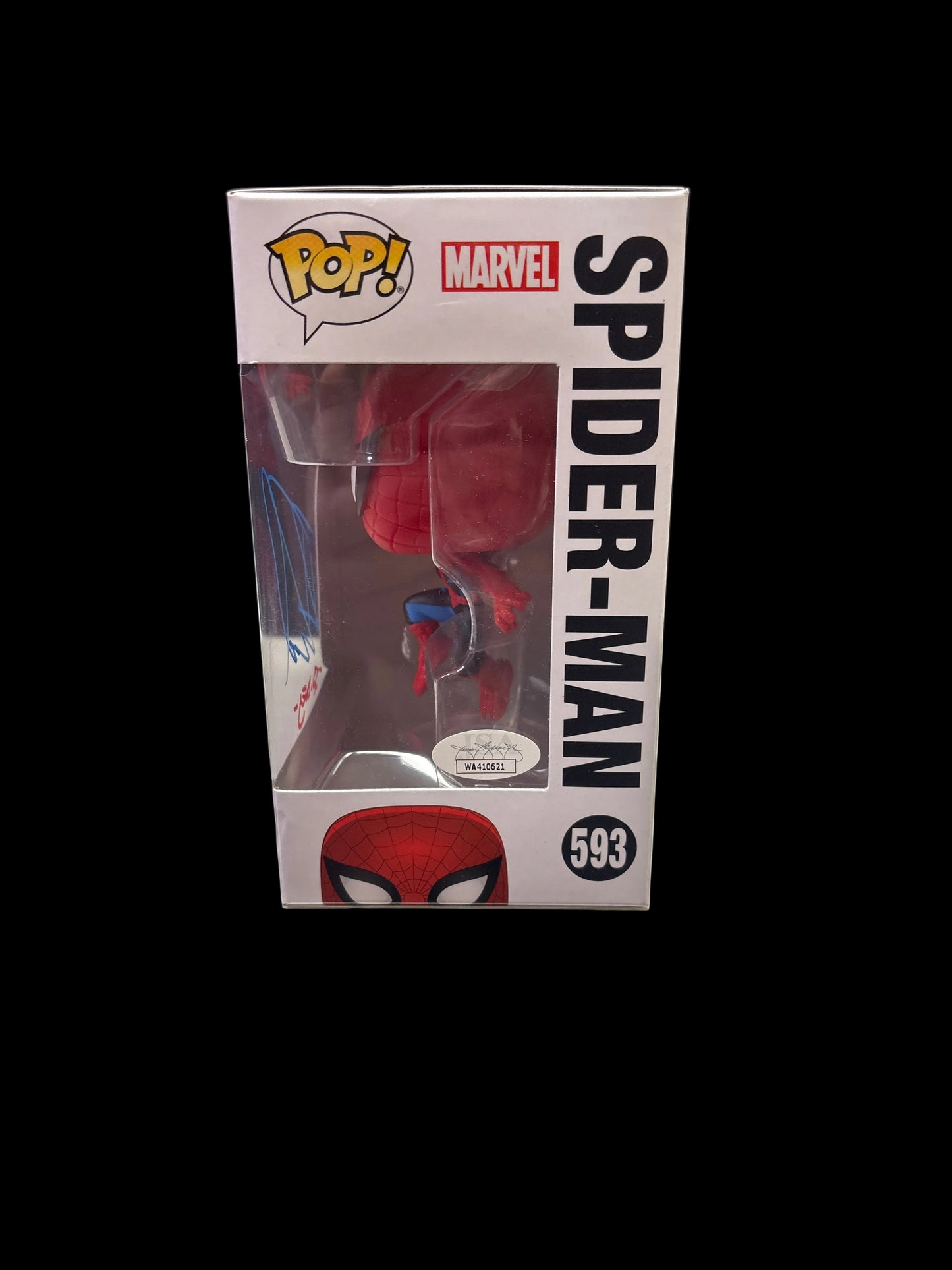 Funko Marvel 80 Years Spider-Man 593 Signed by Robbie Daymond