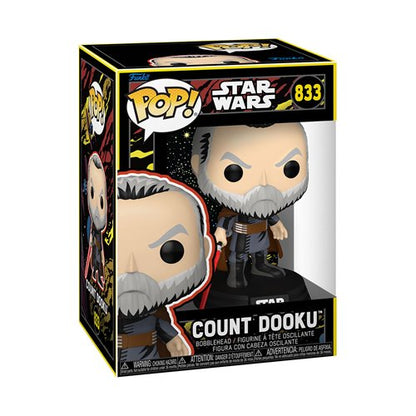 Funko -  Star Wars May the Fourth Count Dooku (Retro) Funko Pop! Vinyl Figure #833
