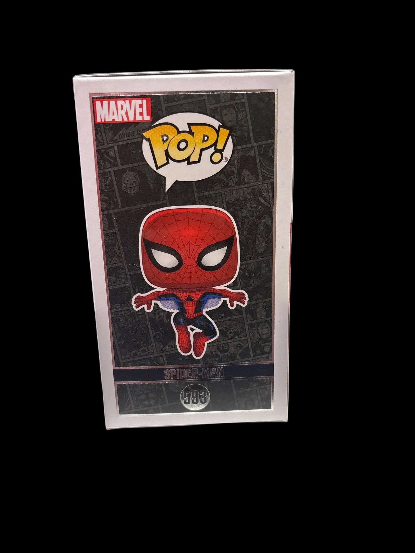 Funko Marvel 80 Years Spider-Man 593 Signed by Robbie Daymond