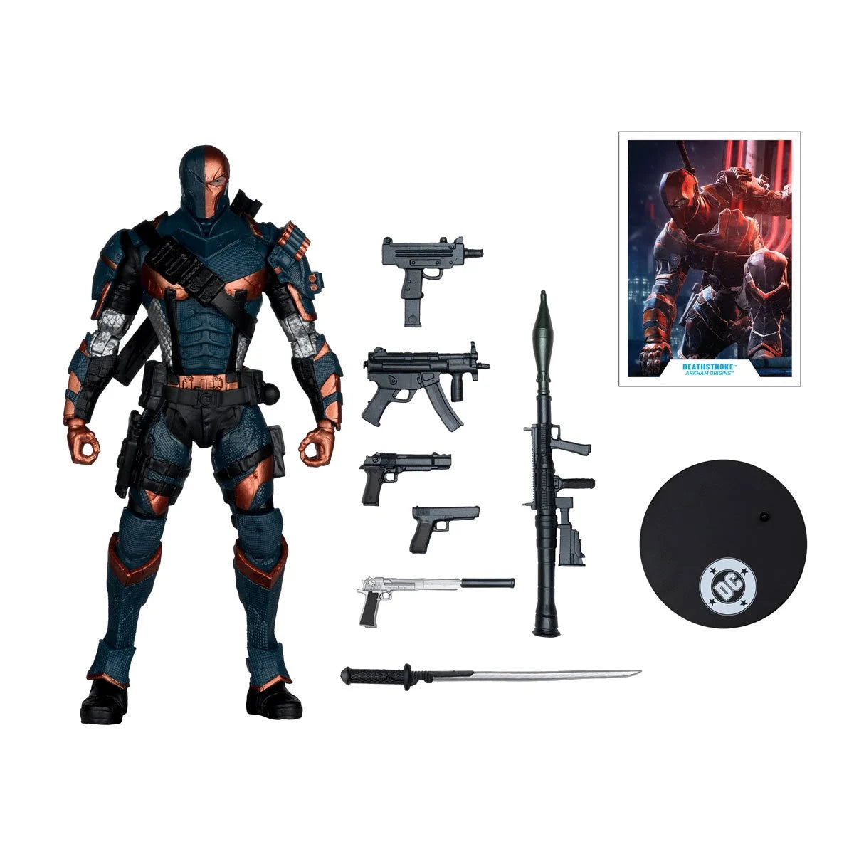 Mcfarlane - DC Multiverse Wave 31 Deathstroke Arkham Origins 7-Inch Scale Action Figure
