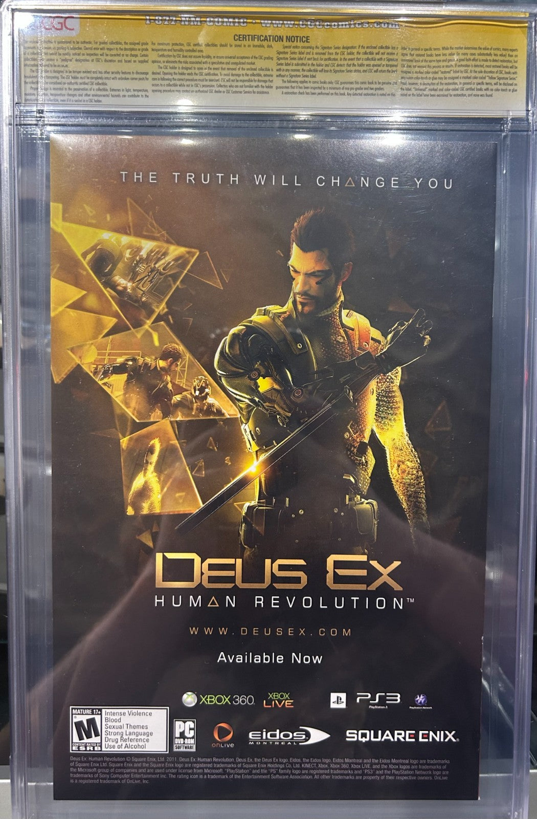 Wonder Woman #1 (2011) CGC 9.8 SS SIGNED by Azzarello & Chiang