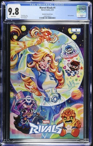 Marvel Rivals #1 Gonzales Variant Cover. CGC 9.8 C2E2 Exclusive
